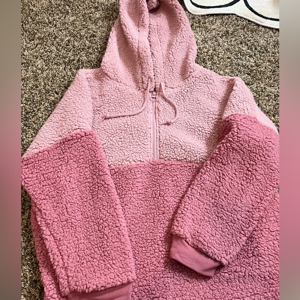 PINK Sherpa Jacket!! 💕